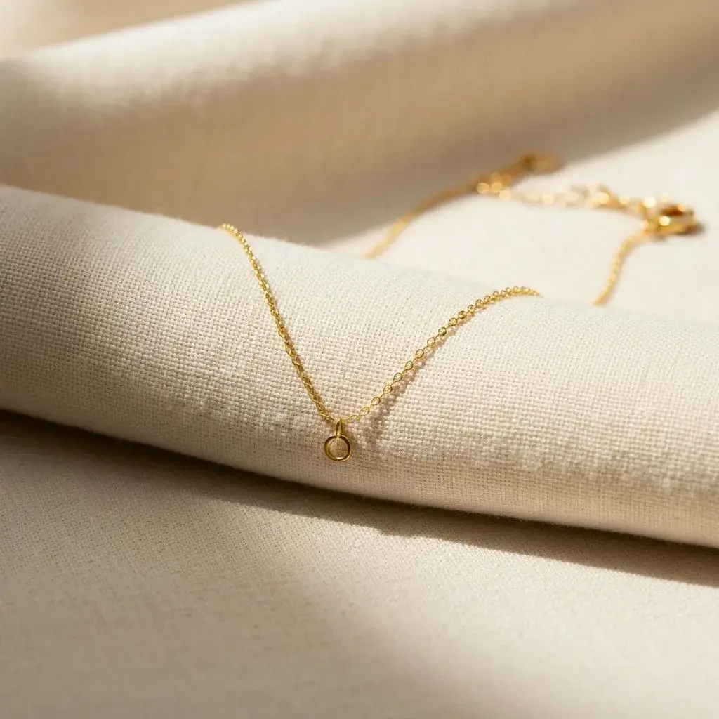 Collar Serpentine Gold Chain