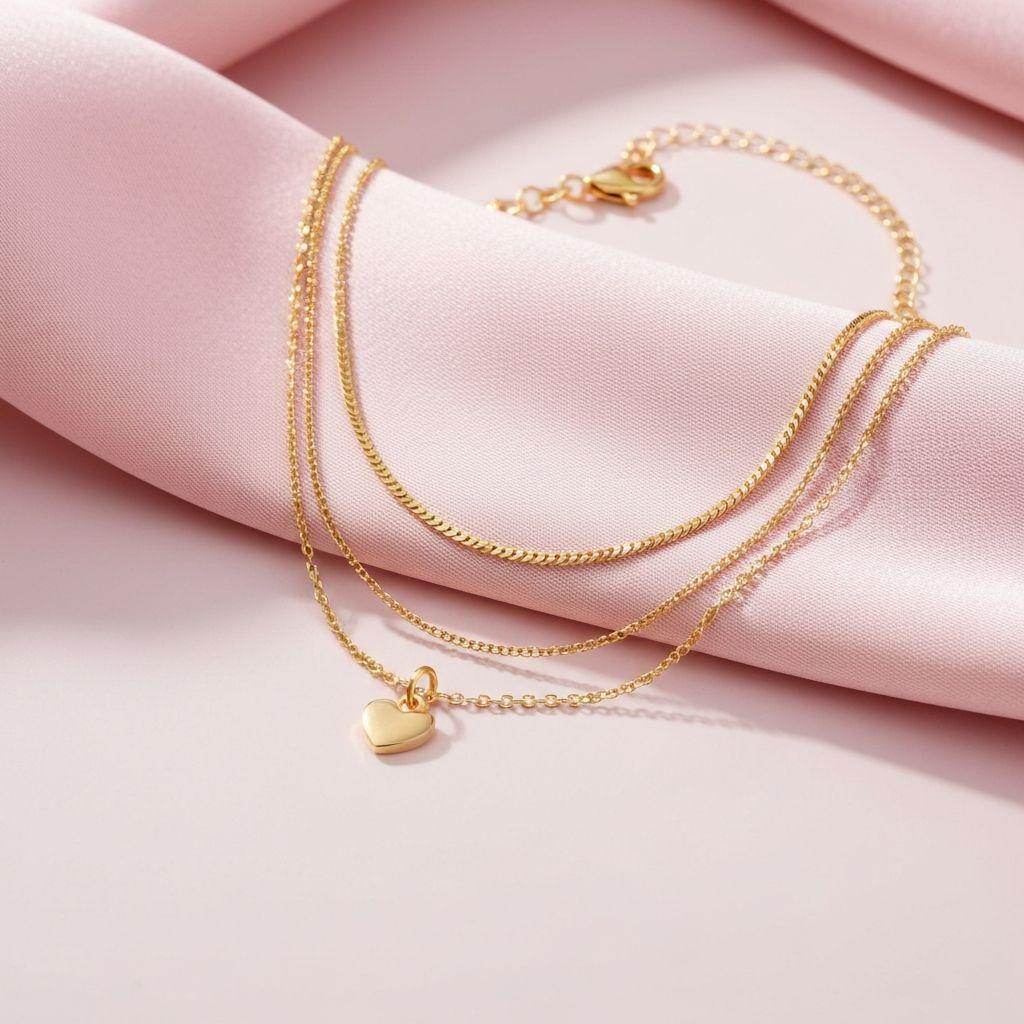 Collar Delicate Rose Pendant